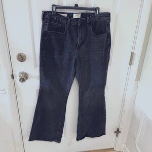 Universal Thread - High Rise Flare Jean - Size 14R - Black Jeans